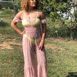 Women's Sheer Jumpsuit